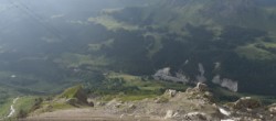 Archiv Foto Webcam Glacier 3000: Black Wall am Gemskopf 17:00