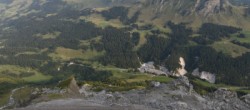 Archiv Foto Webcam Glacier 3000: Black Wall am Gemskopf 07:00