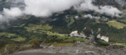 Archiv Foto Webcam Glacier 3000: Black Wall am Gemskopf 12:00