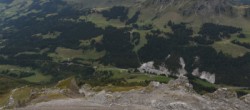 Archiv Foto Webcam Glacier 3000: Black Wall am Gemskopf 13:00