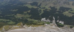 Archiv Foto Webcam Glacier 3000: Black Wall am Gemskopf 15:00