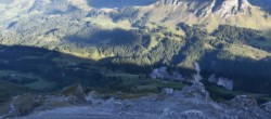 Archiv Foto Webcam Glacier 3000: Black Wall am Gemskopf 07:00
