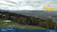 Archiv Foto Webcam Bregenz: Blick vom Pfänder auf den Bodensee 10:00