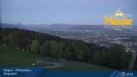 Archiv Foto Webcam Bregenz: Blick vom Pfänder auf den Bodensee 04:00