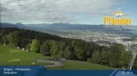 Archiv Foto Webcam Bregenz: Blick vom Pfänder auf den Bodensee 08:00