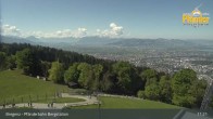 Archiv Foto Webcam Bregenz: Blick vom Pfänder auf den Bodensee 10:00