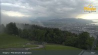Archiv Foto Webcam Bregenz: Blick vom Pfänder auf den Bodensee 18:00