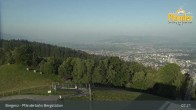 Archiv Foto Webcam Bregenz: Blick vom Pfänder auf den Bodensee 01:00