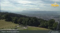 Archiv Foto Webcam Bregenz: Blick vom Pfänder auf den Bodensee 12:00