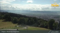 Archiv Foto Webcam Bregenz: Blick vom Pfänder auf den Bodensee 14:00