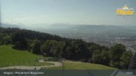 Archiv Foto Webcam Bregenz: Blick vom Pfänder auf den Bodensee 12:00