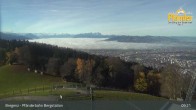Archiv Foto Webcam Bregenz: Blick vom Pfänder auf den Bodensee 08:00