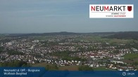 Archiv Foto Webcam Neumarkt in der Oberpfalz: Ausblick Burgruine Wolfstein 08:00