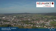 Archiv Foto Webcam Neumarkt in der Oberpfalz: Ausblick Burgruine Wolfstein 09:00
