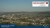 Archiv Foto Webcam Neumarkt in der Oberpfalz: Ausblick Burgruine Wolfstein 06:00