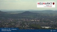 Archiv Foto Webcam Neumarkt in der Oberpfalz: Ausblick Burgruine Wolfstein 16:00