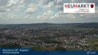 Archiv Foto Webcam Neumarkt in der Oberpfalz: Ausblick Burgruine Wolfstein 12:00