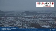 Archiv Foto Webcam Neumarkt in der Oberpfalz: Ausblick Burgruine Wolfstein 06:00