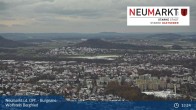 Archiv Foto Webcam Neumarkt in der Oberpfalz: Ausblick Burgruine Wolfstein 12:00