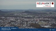 Archiv Foto Webcam Neumarkt in der Oberpfalz: Ausblick Burgruine Wolfstein 14:00