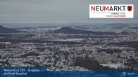 Archiv Foto Webcam Neumarkt in der Oberpfalz: Ausblick Burgruine Wolfstein 07:00