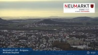 Archiv Foto Webcam Neumarkt in der Oberpfalz: Ausblick Burgruine Wolfstein 14:00