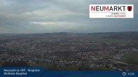 Archiv Foto Webcam Neumarkt in der Oberpfalz: Ausblick Burgruine Wolfstein 14:00