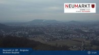 Archiv Foto Webcam Neumarkt in der Oberpfalz: Ausblick Burgruine Wolfstein 16:00