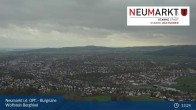 Archiv Foto Webcam Neumarkt in der Oberpfalz: Ausblick Burgruine Wolfstein 07:00