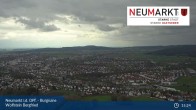 Archiv Foto Webcam Neumarkt in der Oberpfalz: Ausblick Burgruine Wolfstein 09:00