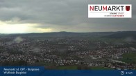 Archiv Foto Webcam Neumarkt in der Oberpfalz: Ausblick Burgruine Wolfstein 11:00