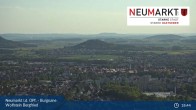 Archiv Foto Webcam Neumarkt in der Oberpfalz: Ausblick Burgruine Wolfstein 18:00