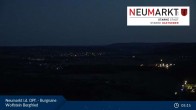 Archiv Foto Webcam Neumarkt in der Oberpfalz: Ausblick Burgruine Wolfstein 04:00