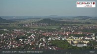Archiv Foto Webcam Neumarkt in der Oberpfalz: Ausblick Burgruine Wolfstein 08:00