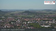 Archiv Foto Webcam Neumarkt in der Oberpfalz: Ausblick Burgruine Wolfstein 10:00
