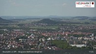 Archiv Foto Webcam Neumarkt in der Oberpfalz: Ausblick Burgruine Wolfstein 10:00