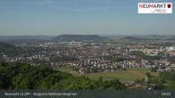 Archiv Foto Webcam Neumarkt in der Oberpfalz: Ausblick Burgruine Wolfstein 08:00