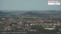 Archiv Foto Webcam Neumarkt in der Oberpfalz: Ausblick Burgruine Wolfstein 10:00
