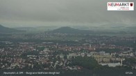 Archiv Foto Webcam Neumarkt in der Oberpfalz: Ausblick Burgruine Wolfstein 06:00