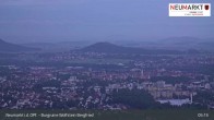 Archiv Foto Webcam Neumarkt in der Oberpfalz: Ausblick Burgruine Wolfstein 04:00