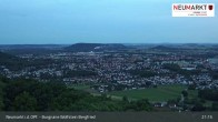Archiv Foto Webcam Neumarkt in der Oberpfalz: Ausblick Burgruine Wolfstein 20:00