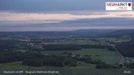 Archiv Foto Webcam Neumarkt in der Oberpfalz: Ausblick Burgruine Wolfstein 04:00
