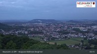 Archiv Foto Webcam Neumarkt in der Oberpfalz: Ausblick Burgruine Wolfstein 04:00