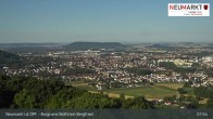 Archiv Foto Webcam Neumarkt in der Oberpfalz: Ausblick Burgruine Wolfstein 07:00