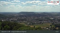 Archiv Foto Webcam Neumarkt in der Oberpfalz: Ausblick Burgruine Wolfstein 14:00
