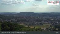 Archiv Foto Webcam Neumarkt in der Oberpfalz: Ausblick Burgruine Wolfstein 16:00