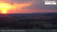 Archiv Foto Webcam Neumarkt in der Oberpfalz: Ausblick Burgruine Wolfstein 20:00