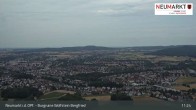 Archiv Foto Webcam Neumarkt in der Oberpfalz: Ausblick Burgruine Wolfstein 10:00