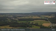 Archiv Foto Webcam Neumarkt in der Oberpfalz: Ausblick Burgruine Wolfstein 08:00