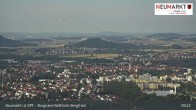 Archiv Foto Webcam Neumarkt in der Oberpfalz: Ausblick Burgruine Wolfstein 08:00